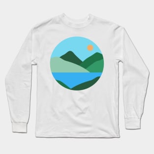 the river Long Sleeve T-Shirt